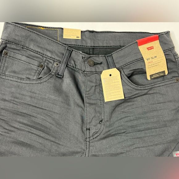 NWT Men's Levi's® 511™ Slim-Fit Stretch Jeans by Levi's ! Gray size 31X30 ✨NEW - Picture 4 of 4